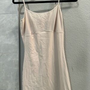 Spanx Cream Slip Dress